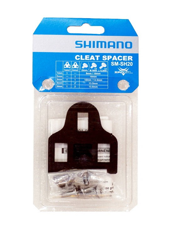 SHIMANO | Alzas para Pedales de Carretera SH20