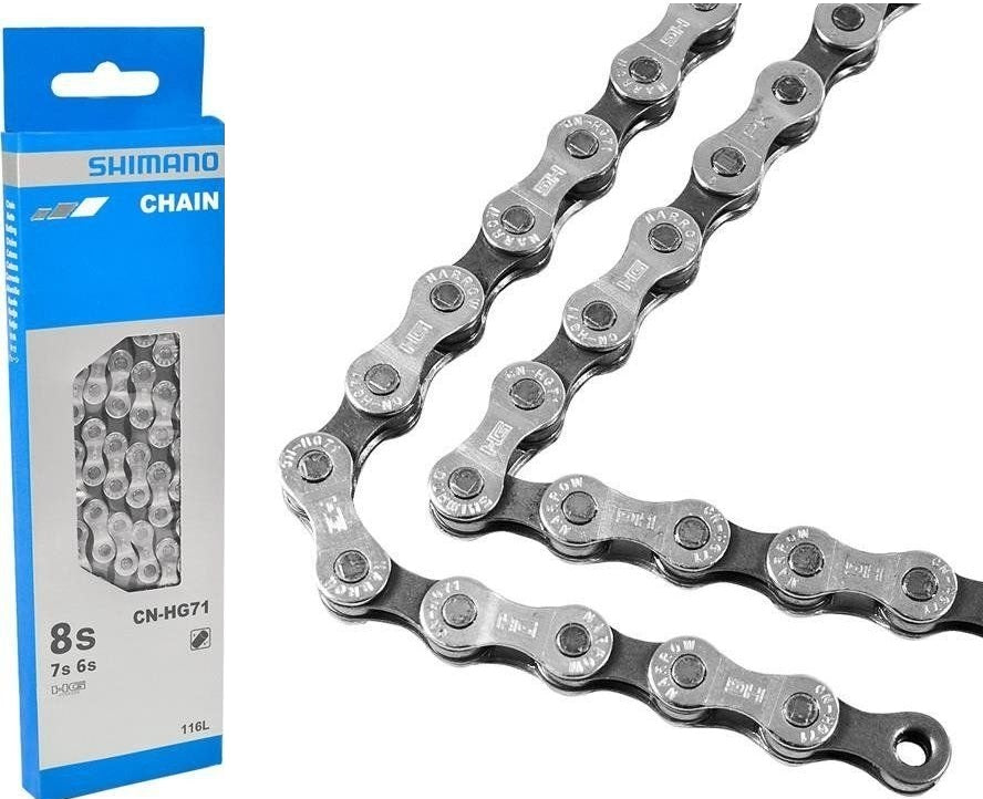 SHIMANO | Cadena HG71 6/7/8v 116 Eslabones