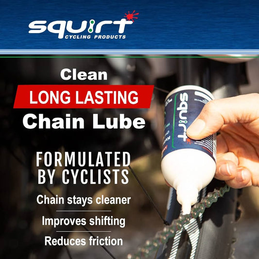 SQUIRT | Lubricante de Cera para Cadenas y Transmisiones 120ml