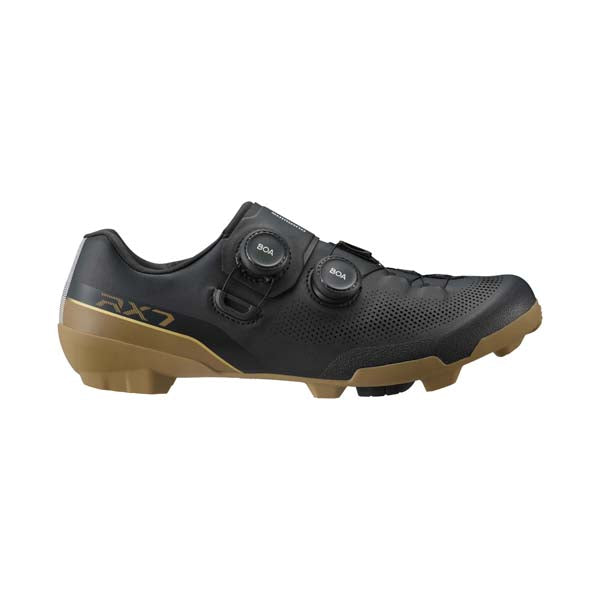 SHIMANO | Zapatillas de ciclismo SH-RX710 horma ancha -negro