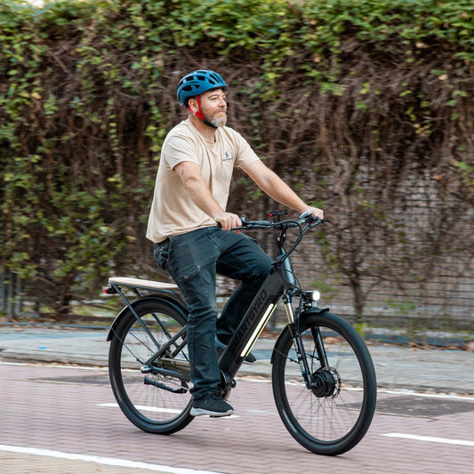 SMARTGYRO | Bicicleta eléctrica NÓMADA -titán