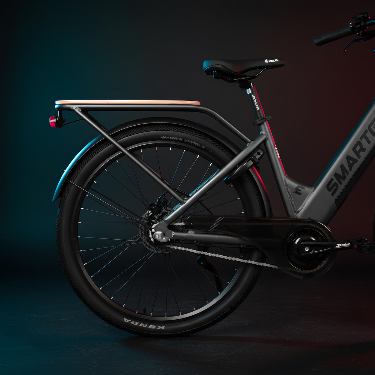 SMARTGYRO | Bicicleta eléctrica NÓMADA -titán