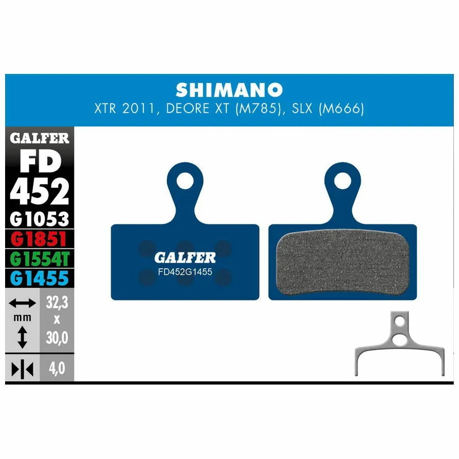 GALFER | Pastillas de Freno Road Compatible Shimano (FD452G1455)