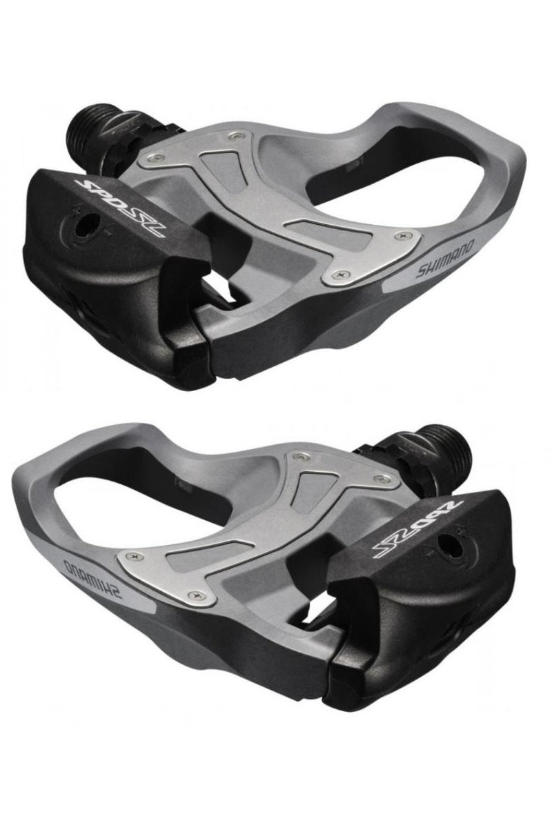 SHIMANO | Pedales de Carretera R550 gris