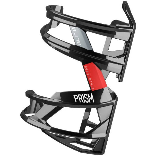 ELITE | Portabidón Prism Negro/Rojo salida Izquierda