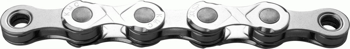 KMC | Cadena e10 e-Bike 10v 122 Eslabones -plata