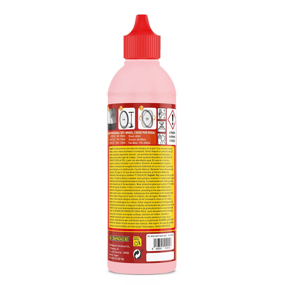 X-SAUCE | Sellante Antipinchazos Tubeless Universal 200ml