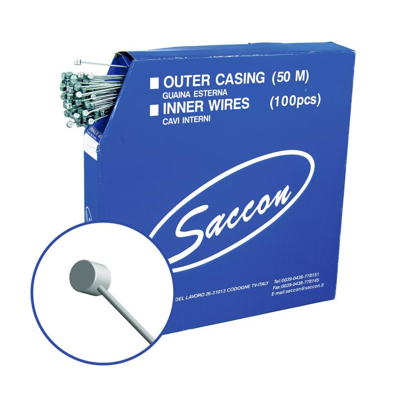 SACCON | 100 cables de Freno Mtb Galvanizado