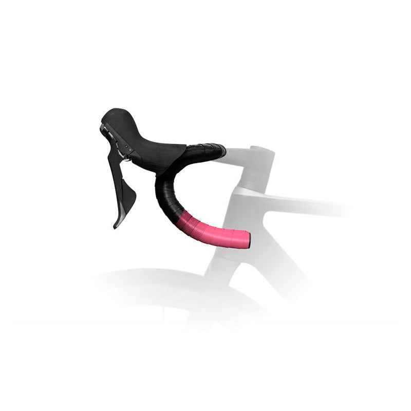 FIZIK | Cinta de Manillar Vento Microtex Tacky (Negro-Rosa)