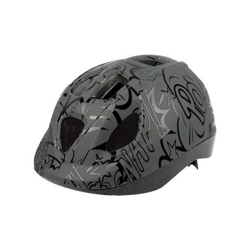 POLISPORT | Casco de ciclismo para niño Balon -negro mate