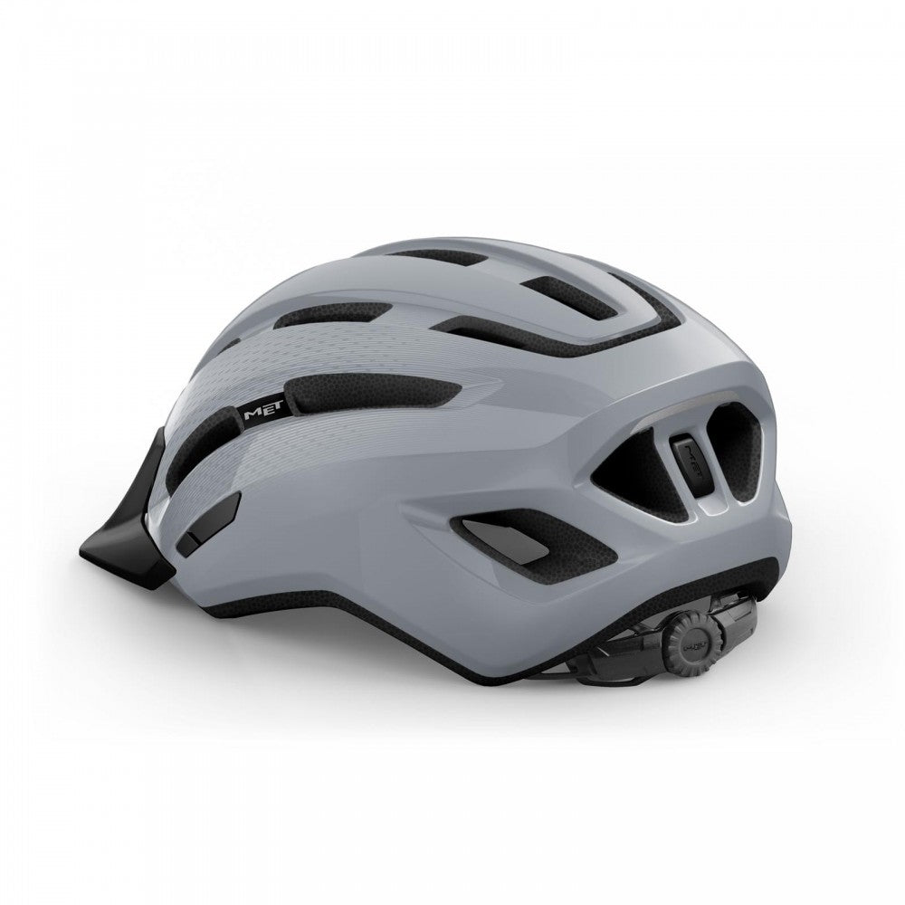 MET | Casco Downtown Gris Brillo