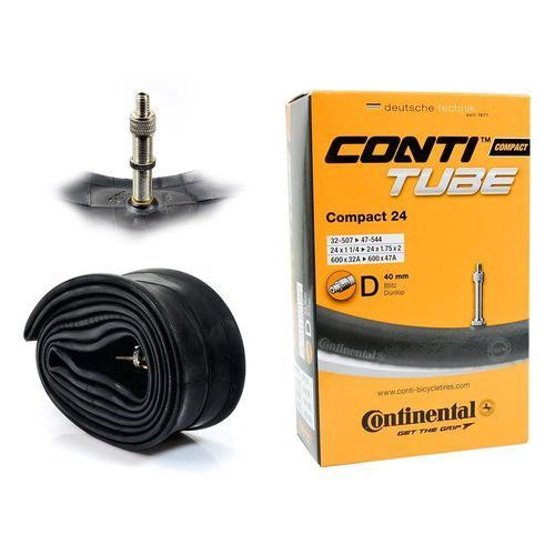 CONTINENTAL | Cámara Compact 24x1 1/4-1.75 Válvula Dunlop 40mm