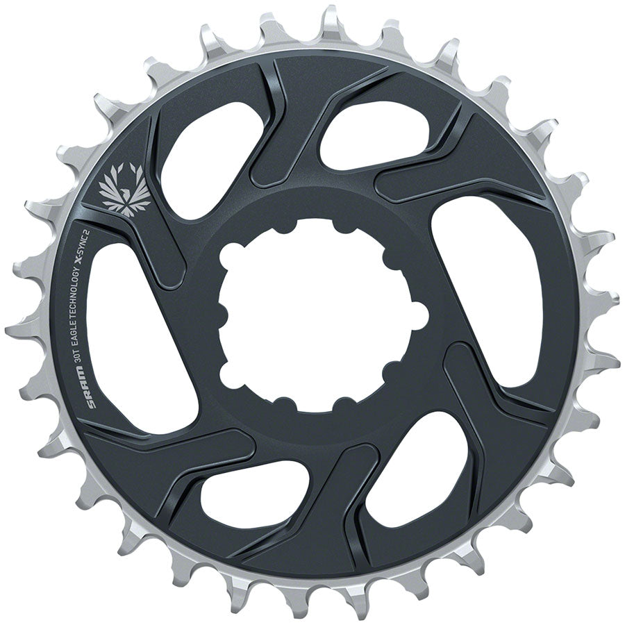 SRAM | Plato Eagle 3mm Off-set (Gris Lunar)