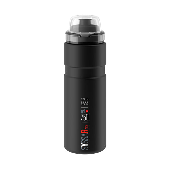 ELITE | Bidón Syssa Race Negro Mate 750ml