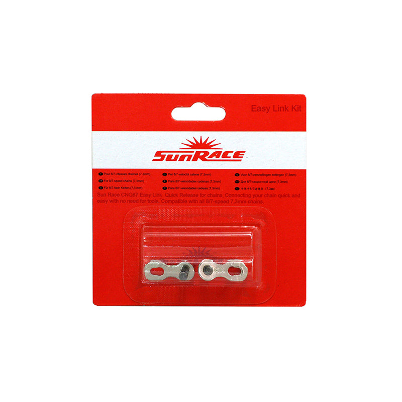 SUNRACE | 10 Eslabones de Cadena CNQ12 12v Easy Link