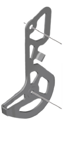 SHIMANO | Portapoleas Interior de Cambio DEORE XT M8100 GS 12v