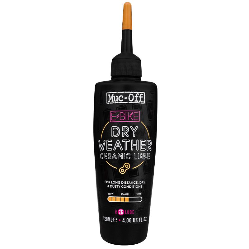 MUC-OFF | Lubricante de Cadena E-Bike Clima Seco 120ml