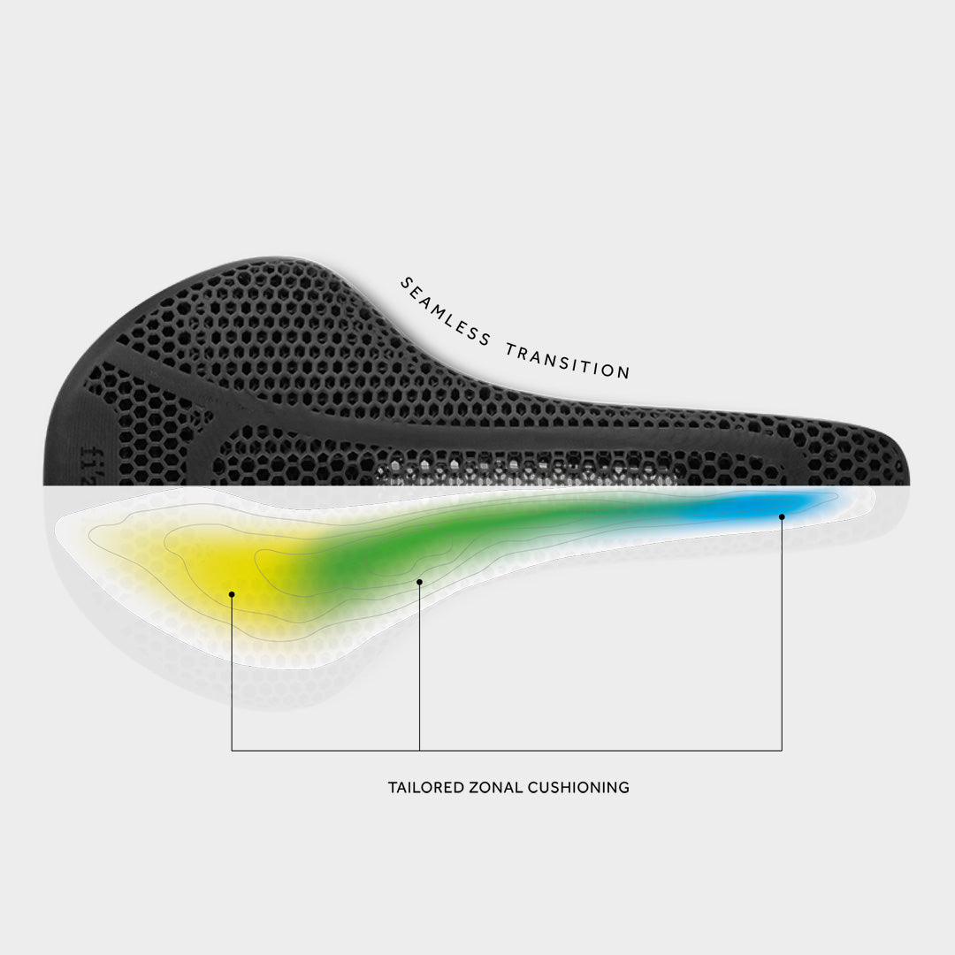 FIZIK | Sillín de Ciclismo alto Rendimiento/perfil bajo Antares Adaptive Vento R3