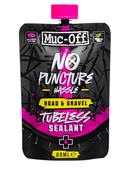 MUC-OFF | Líquido Sellante Antipinchazos tubeless Carretera-Gravel 80ml