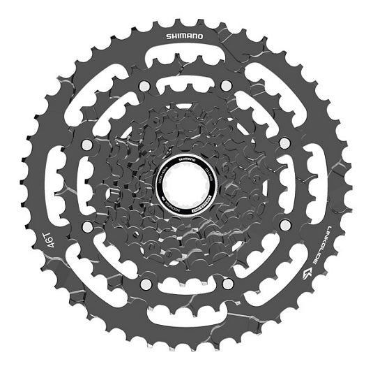 SHIMANO | Cassette CS-LG400 9v