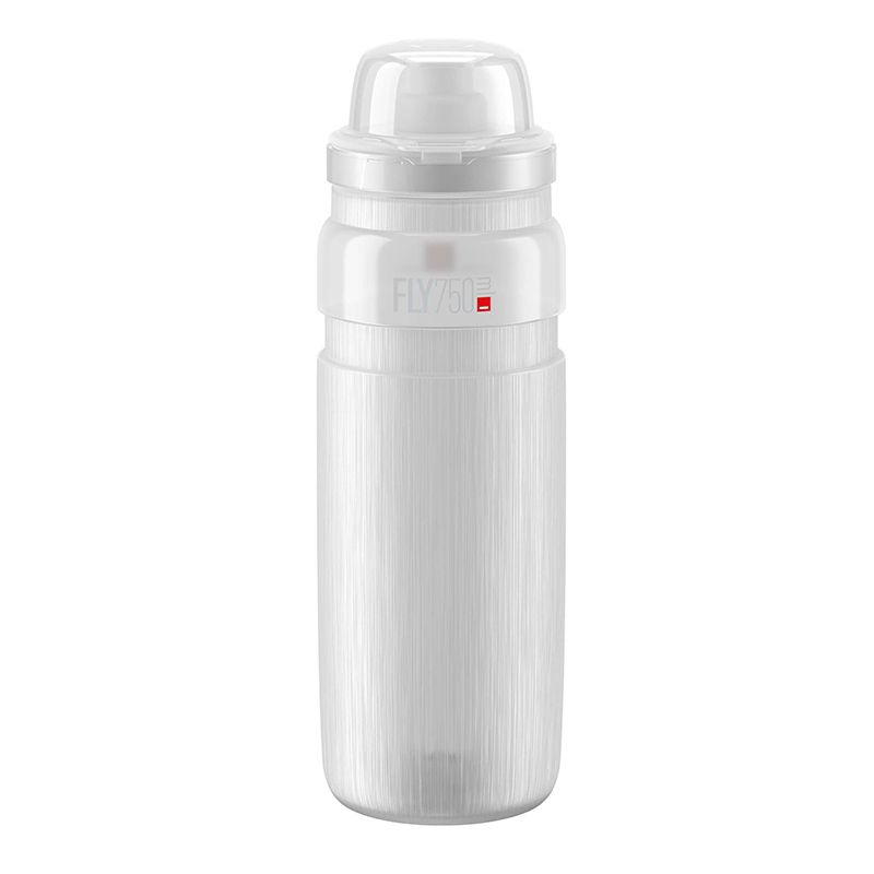 ELITE | Bidón de ciclismo FLY TEX Mtb 750ml -transparente