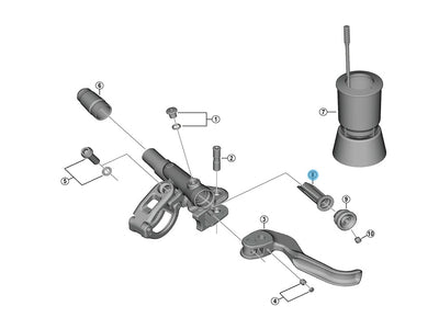 SHIMANO | Diafragma BL-M9100