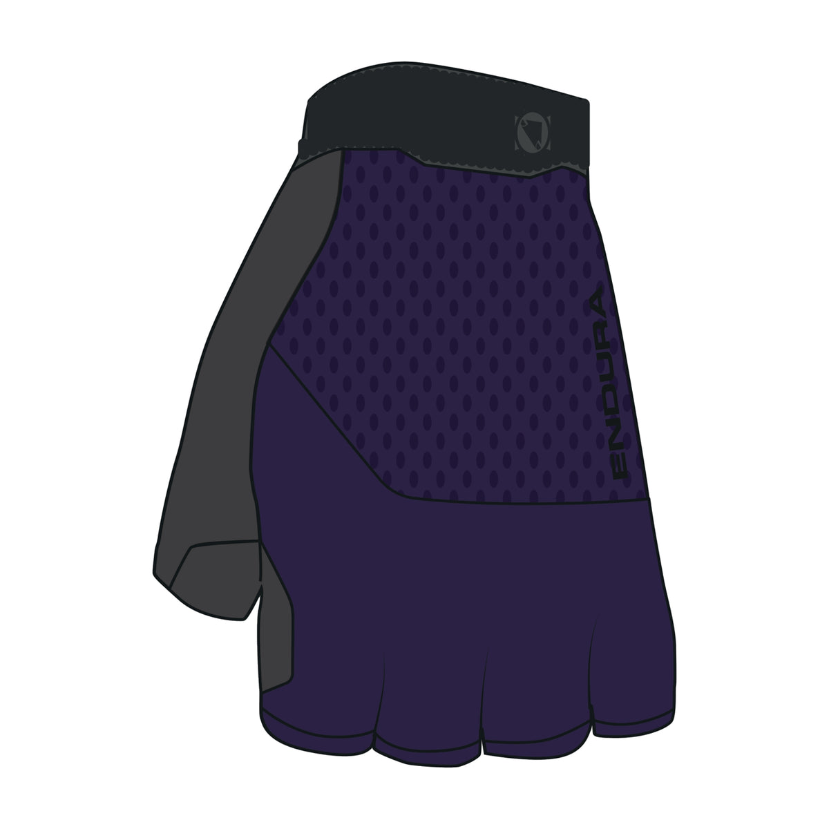 ENDURA | Guantes Cortos LOOP MITT púrpura
