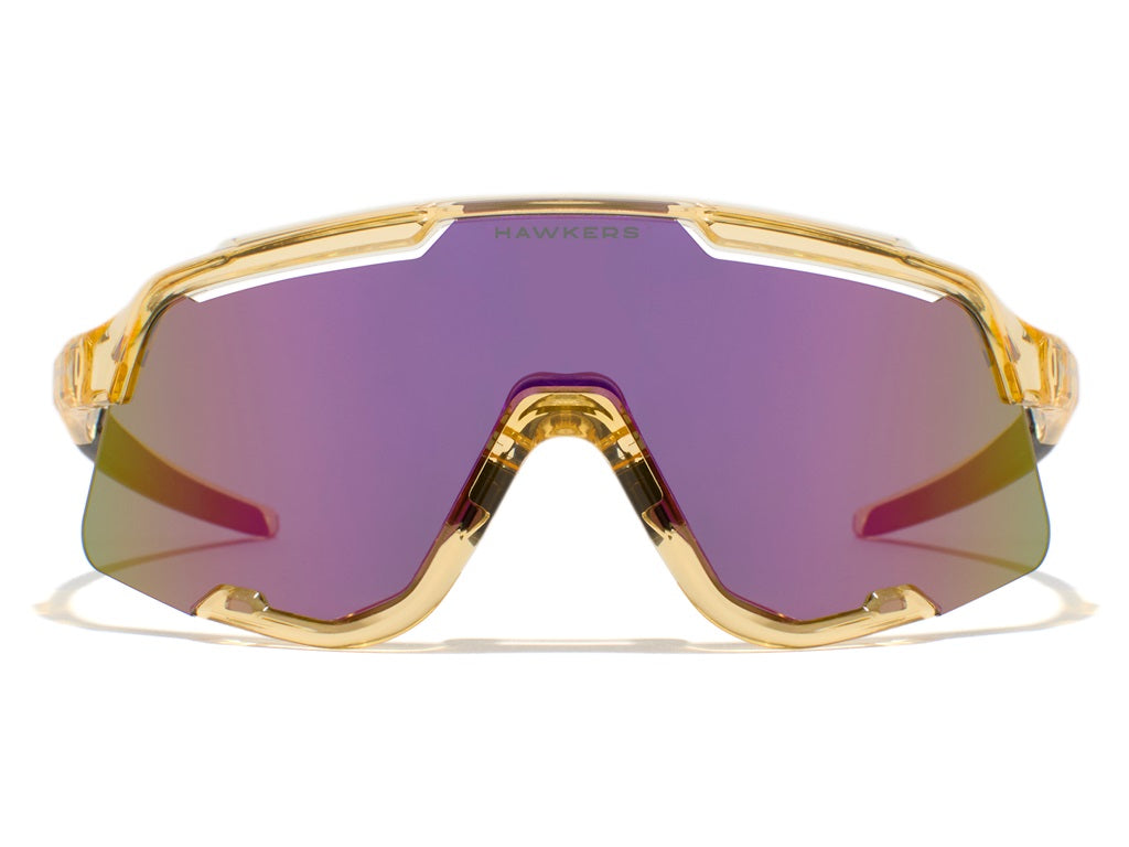 HAWKERS | Gafas POWER champagne transparente brillo - morado nebula