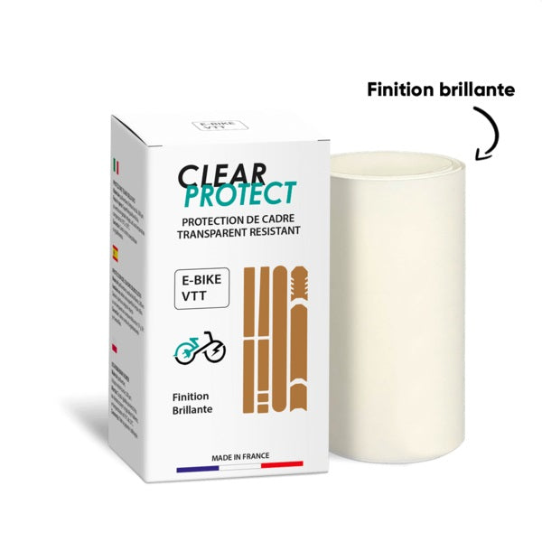 CLEAR PROTECT | Protector de cuadro brillo e-bike
