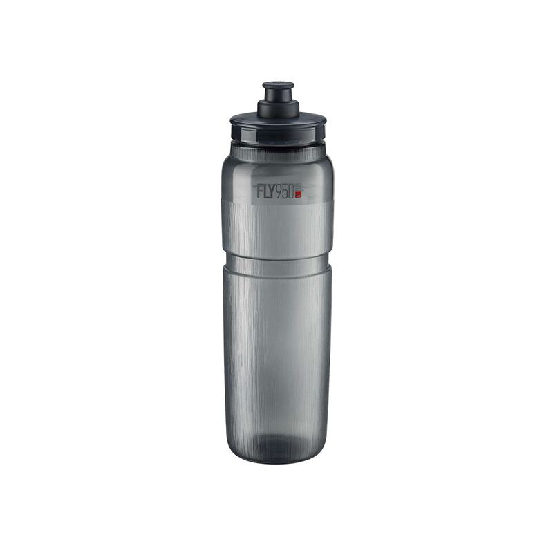ELITE | Bidón de ciclismo FLY TEX 950ml -ahumado