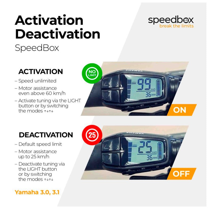 SPEEDBOX | Deslimitador compatible YAMAHA 3.3