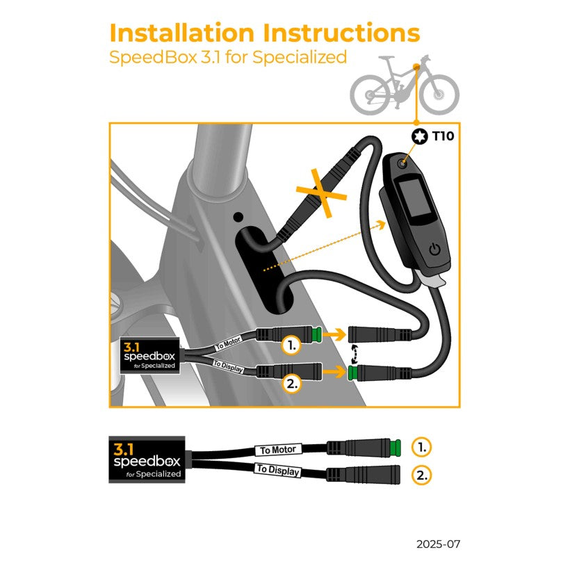 SPEEDBOX | Deslimitador compatible Specialized 3.1