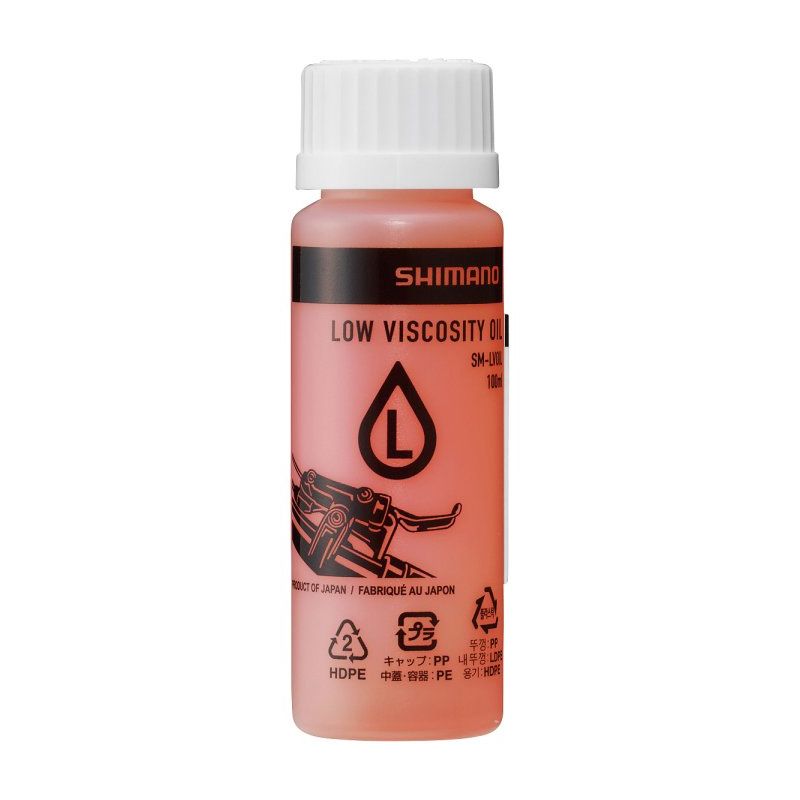 SHIMANO | Aceite Hidráulico Mineral para Frenos de Disco baja viscosidad 100ml
