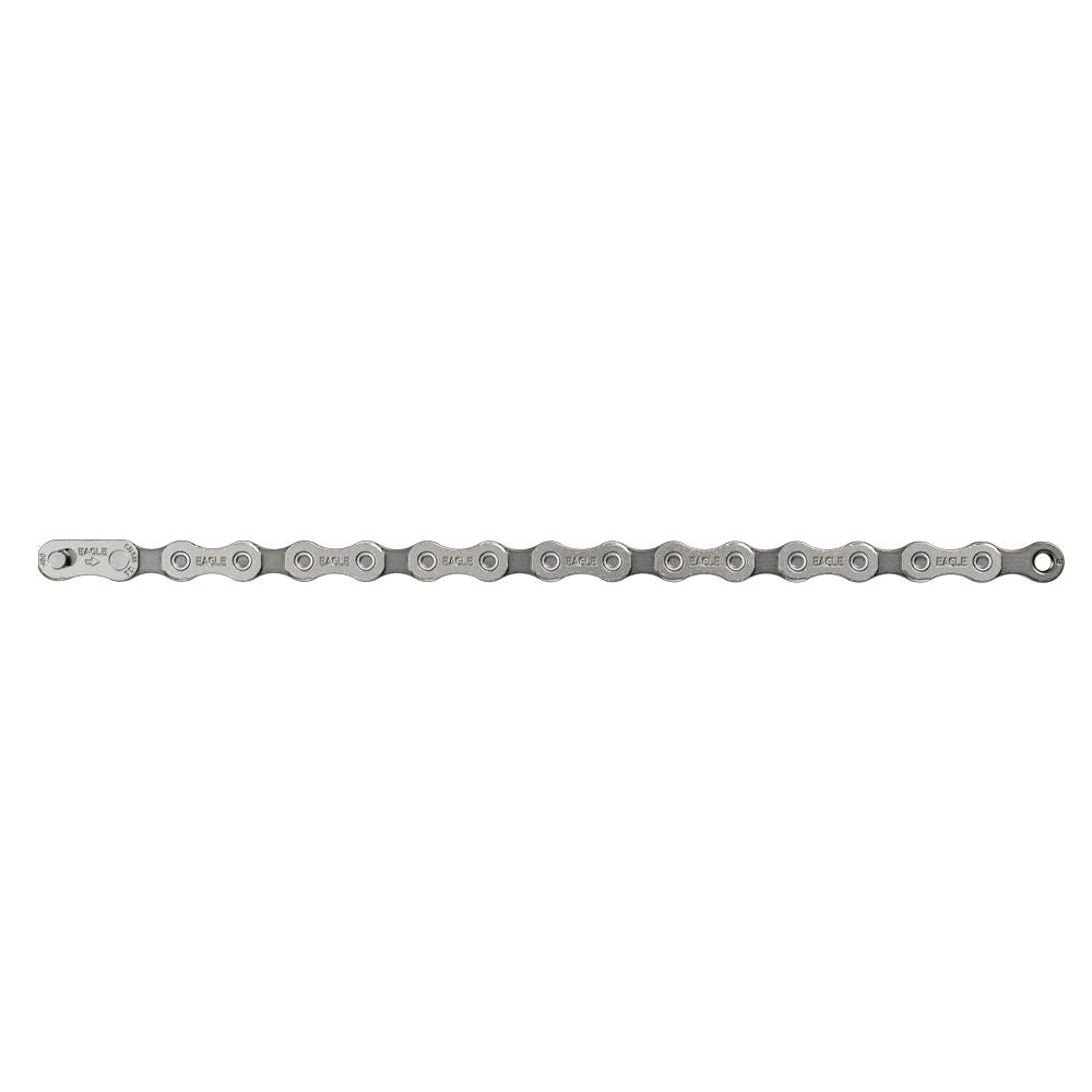 SRAM | Cadena S100 Eagle solid pin 12v 126 eslabones -plata