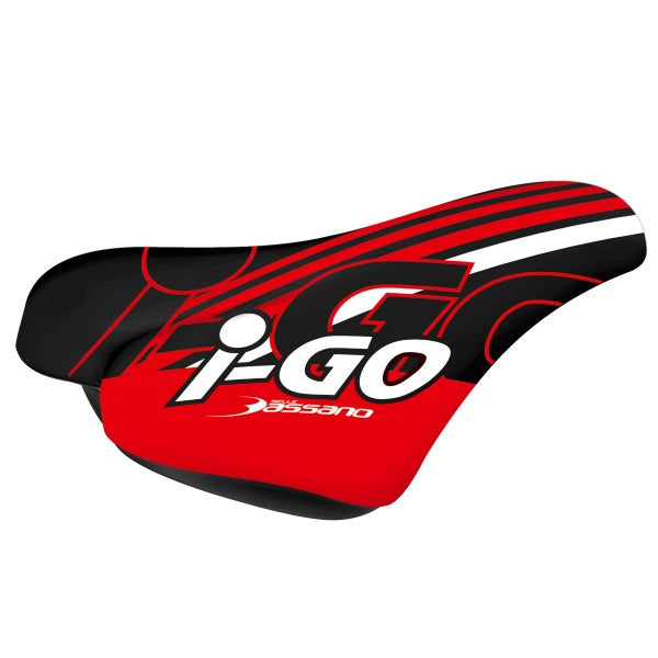 SELLE BASSANO | Sillín de Bicicleta Niño I-GO -rojo