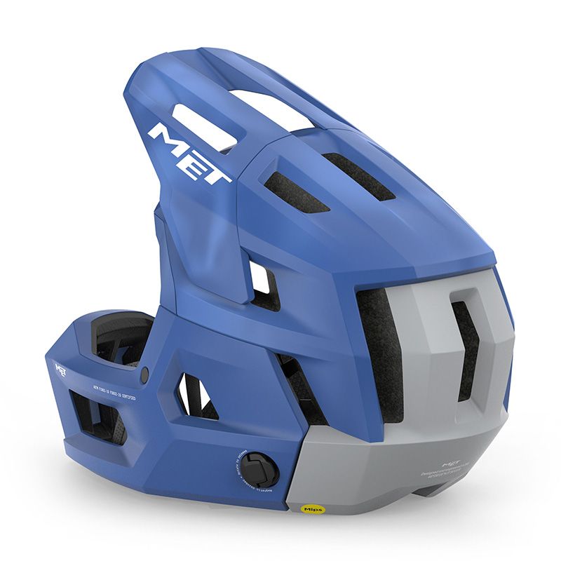 MET | Casco Integral PARACHUTE MCR 2 56-58cm -azul sonic mate