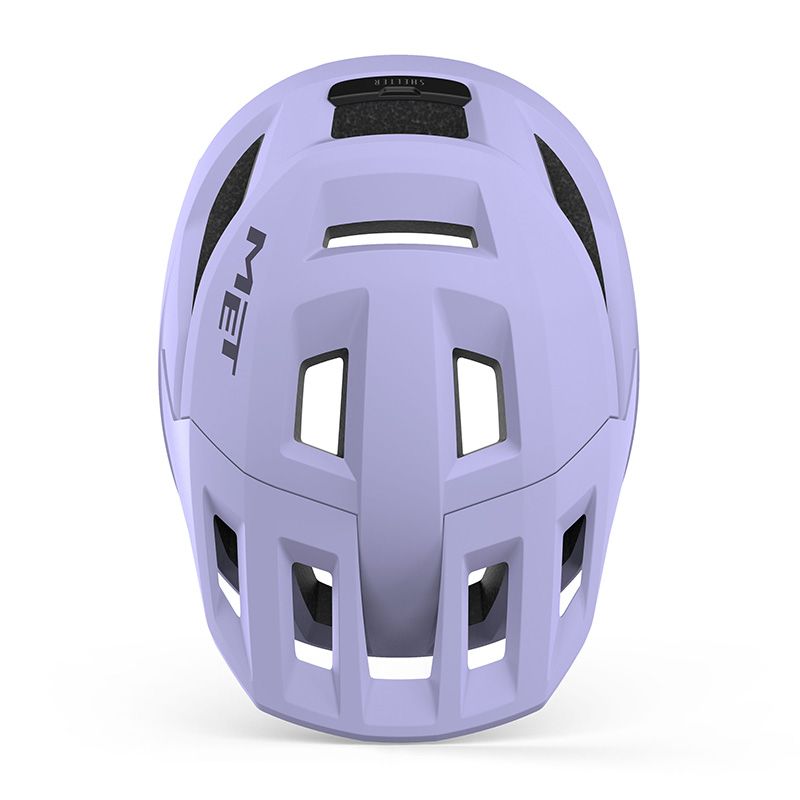 MET | Casco de ciclismo Mtb SHELTER Junior 52-56cm -lila mate