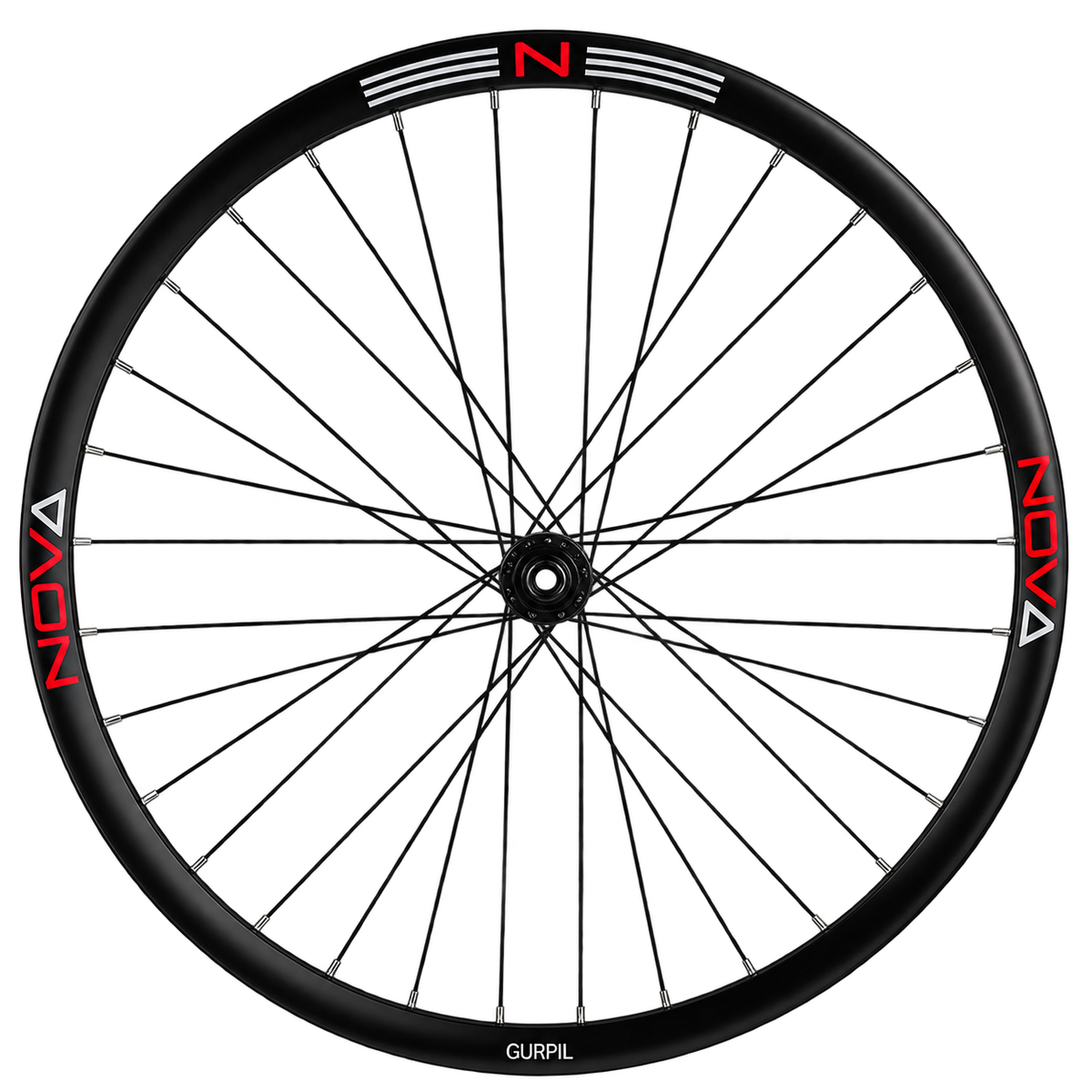 GURPIL | Rueda NOVA Delantera 12x100 Disco Center Lock Tubeless Ready