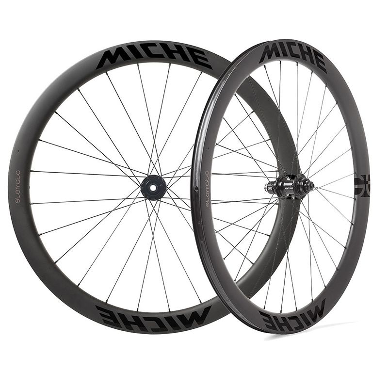 MICHE | Juego de ruedas STERRATO 45 disco center Lock TLR compatible Shimano Micro Spline