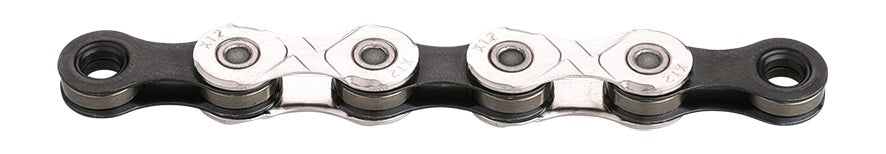 KMC | Cadena X12 EPT 126 eslabones -negro plata