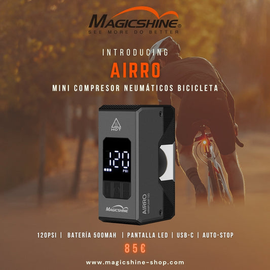MAGICSHINE | Mini Compresor AIRRO 120PSI