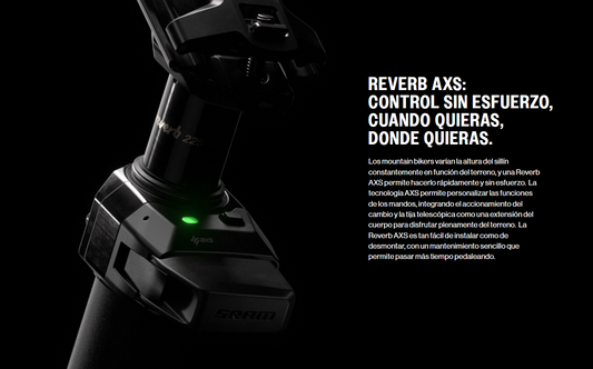 ROCKSHOX | Reverb AXS Máxima integración - mínimo esfuerzo