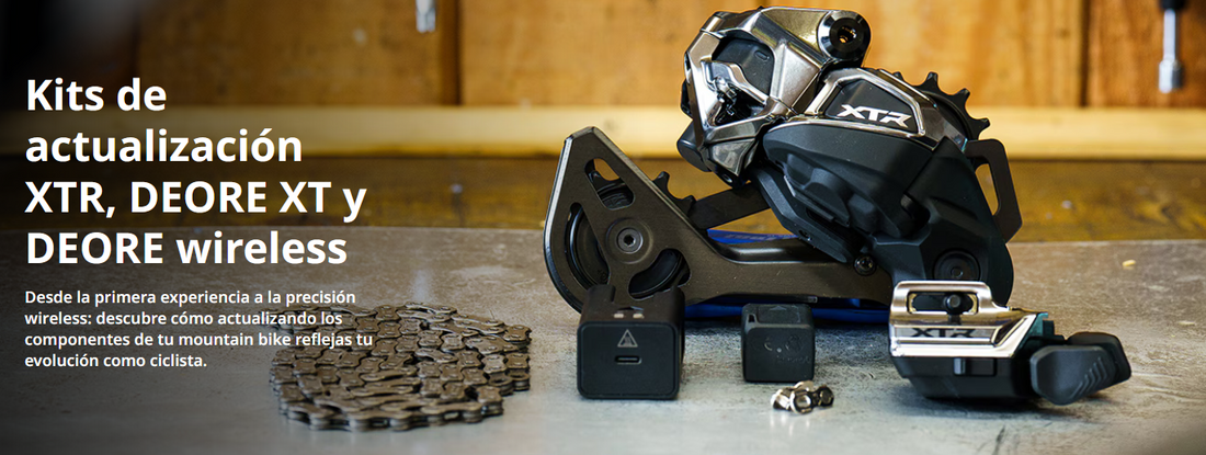 SHIMANO | Kits de actualización XTR, DEORE XT y DEORE wireless