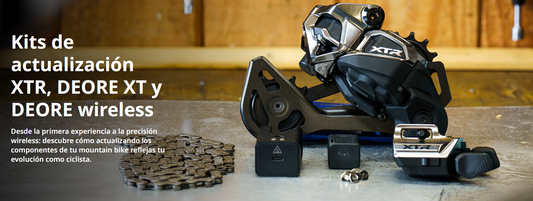 SHIMANO | Kits de actualización XTR, DEORE XT y DEORE wireless