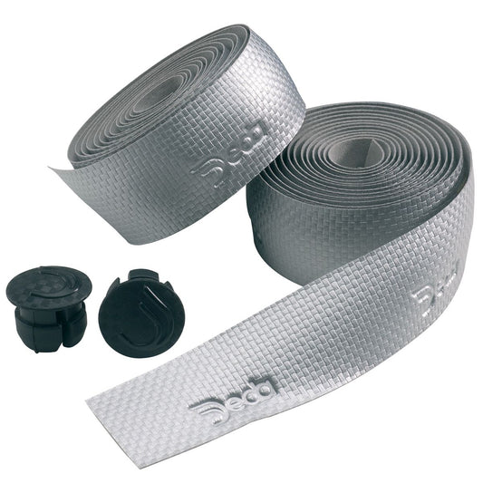 DEDA | Cinta de Manillar -aspecto carbono plata