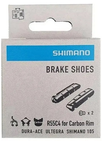 SHIMANO | Zapatas de Freno para Pista de Carbono R55C4