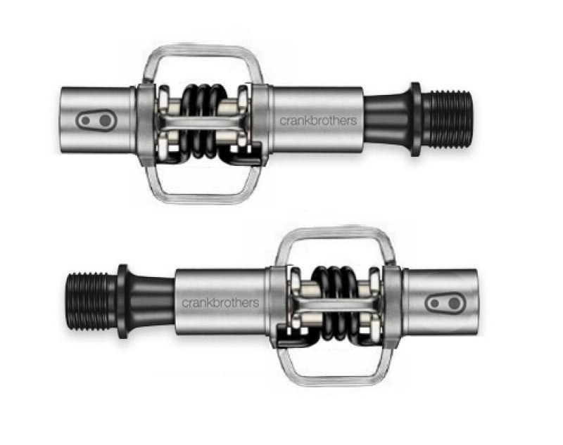 CRANK BROTHERS | Pedales Egg Beater 1 Plata/Negro