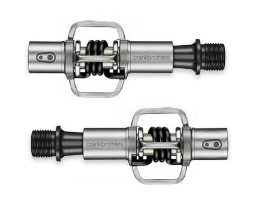 CRANK BROTHERS | Pedales Egg Beater 1 Plata/Negro