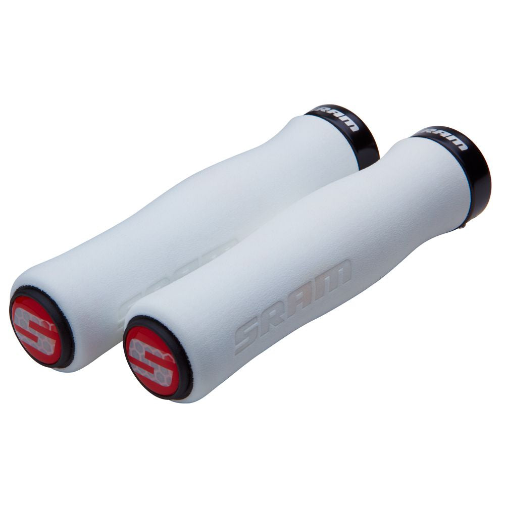 SRAM | Puños Contour Foam Locking Grip blanco