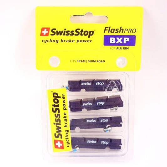 SWISSSTOP | Zapatas de Freno Flash Pro Compatible Shimano-Sram azul